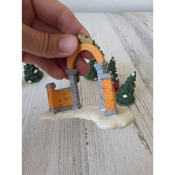 Village tree entrance‎ Xmas decor mini trees - Picture 5 of 7